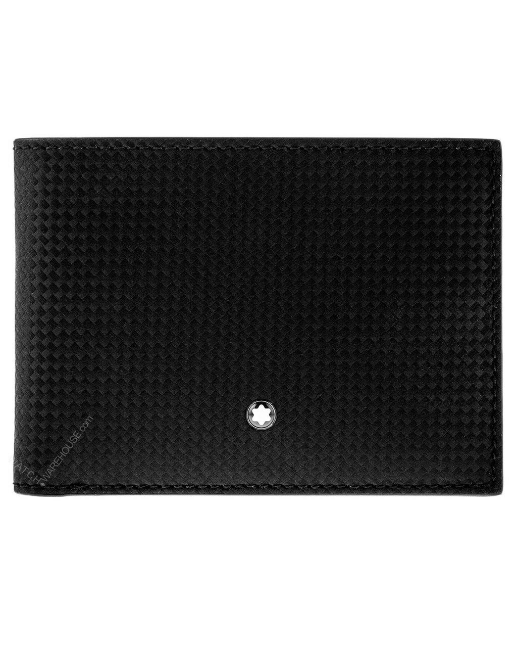MONTBLANC Westside Extreme 11.8 x 8.8cm BLK Leather 6cc Wallet