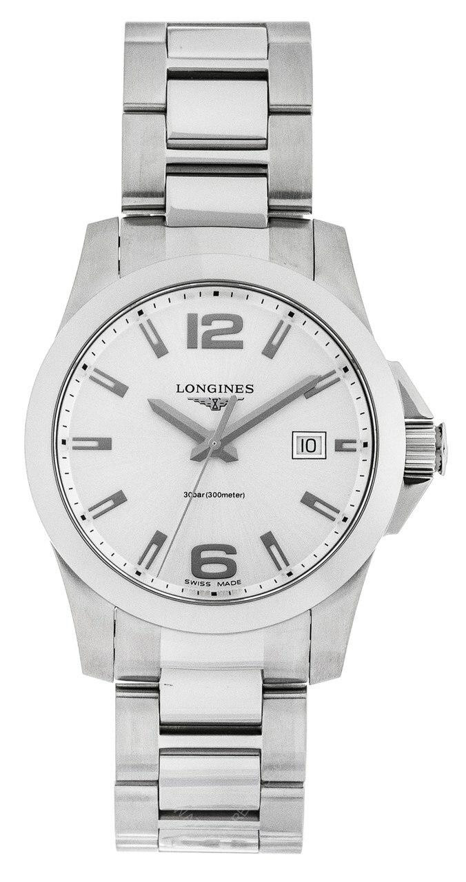 LONGINES Conquest 41MM Quartz Stainless Steel Mens's Watch