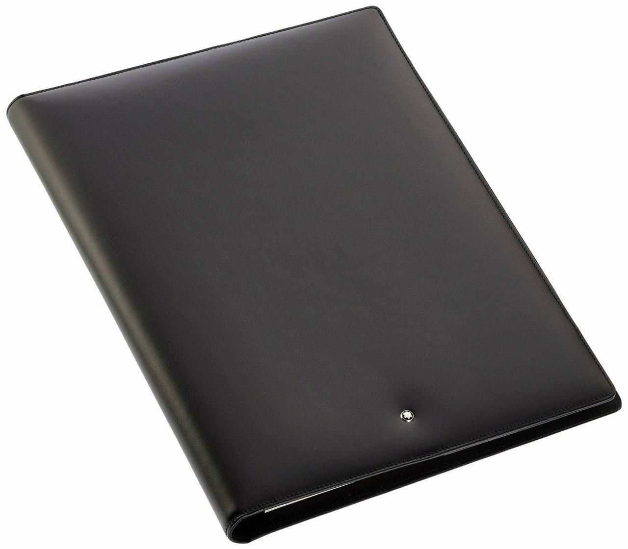 MONTBLANC Meisterstuck M Cowhide Black LTHR Notebook Organizer