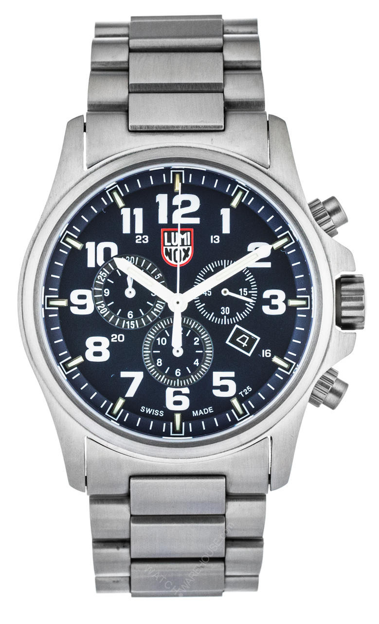 LUMINOX Atacama Field 45MM Chronograph SS Alarm Men's Watch XL