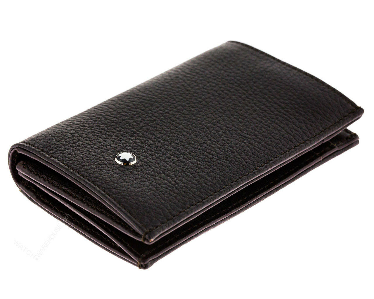 MONT BLANC Meisterstück 名刺入れ MONTBLANC Meisterstuck Black Cowhide Leather Business Card Holder