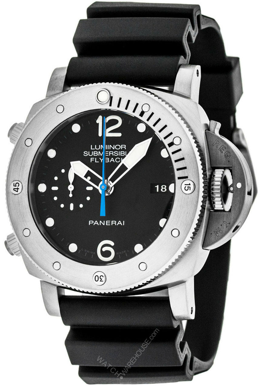 PANERAI Luminor Submersible 1950 47MM CHRONO Flyback Watch PAM00614