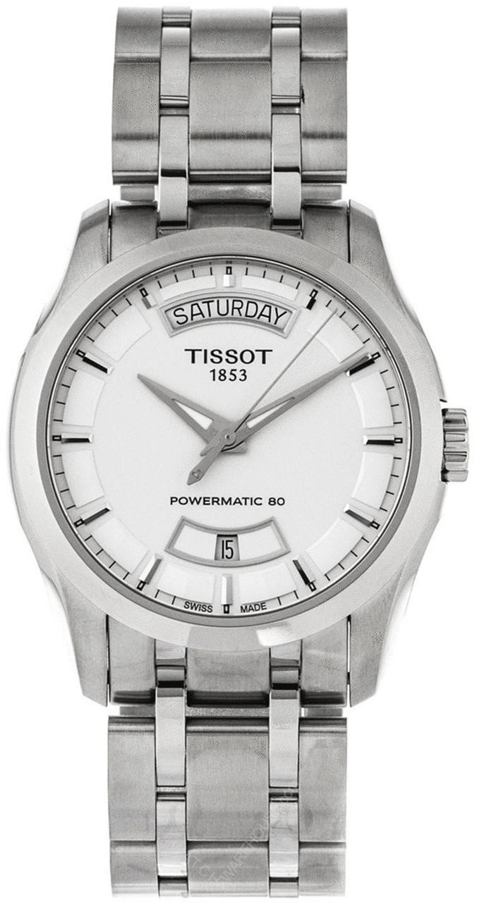 TISSOT Couturier Powermatic 80 Automatic SS Men's Watch T0354071103101