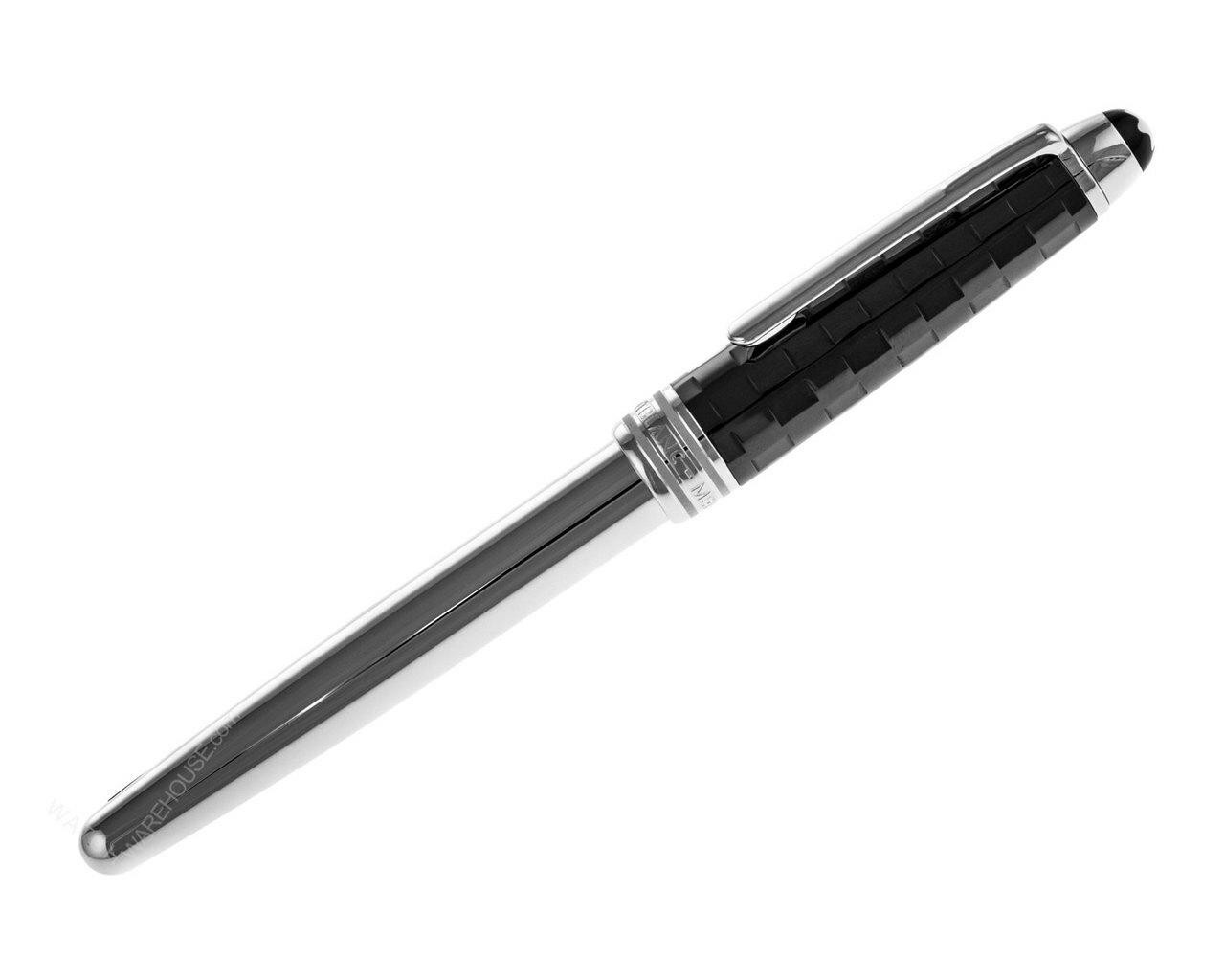 Montblanc Solitaire Royal Black Diamond Ballpoint Pen