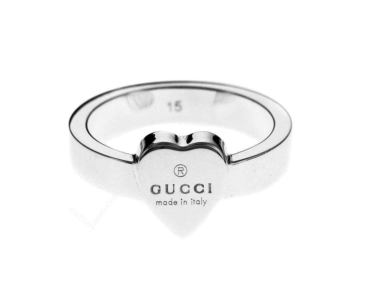 925 Sterling Silver Bracelet With Gucci Trademark Heart