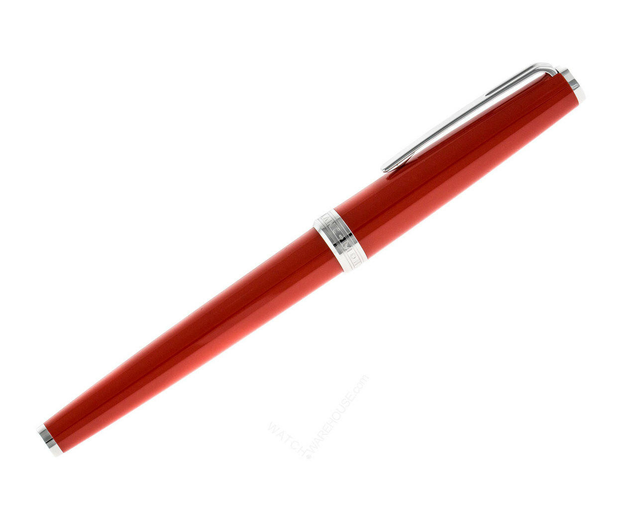MONTBLANC PIX Red Precious Resin PLAT PVD M25689 Rollerball Pen
