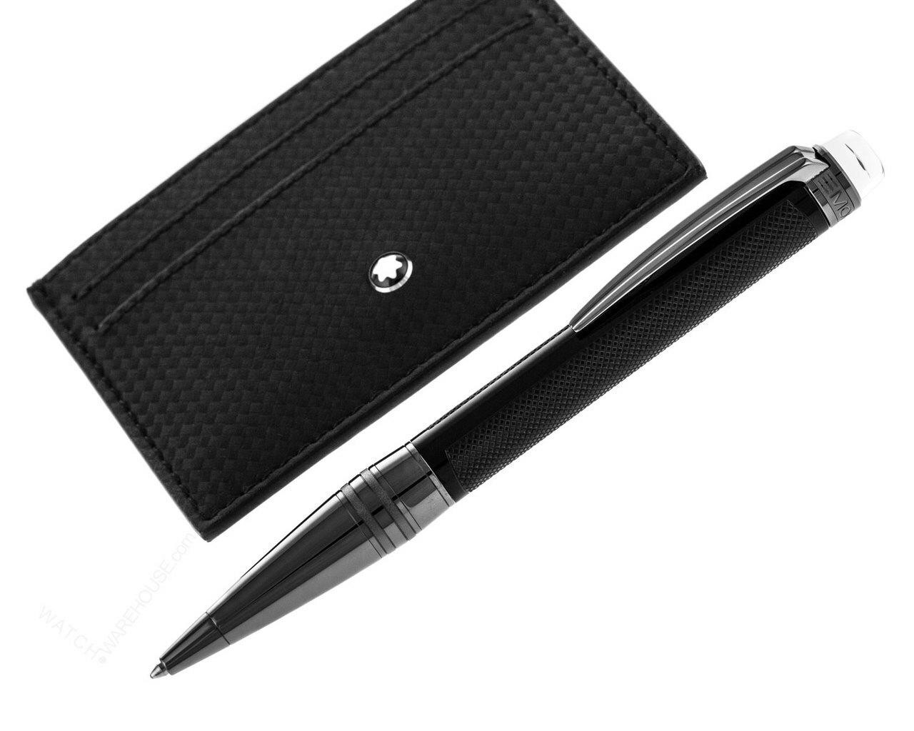 MONTBLANC StarWalker Extreme Ballpoint Pen & Pocket Holder Set