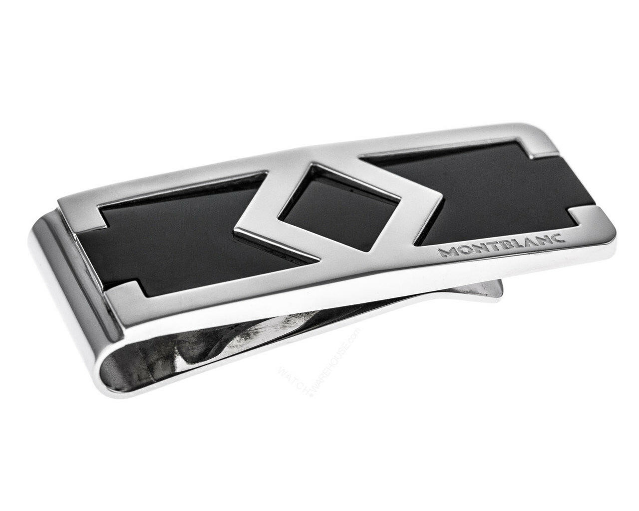 MONTBLANC Signature M-Motif 50x22MM Stainless Steel Money Clip