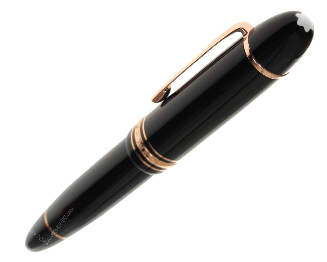 MONTBLANC/モンブラン　Meisterstuck/マイスターシュティック　4810　万年筆　ダークレッド/ゴールド　14K/585　FC-hnd003 MONTBLANC Meisterstuck Red Gold-Coated 149 Piston Fountain Pen