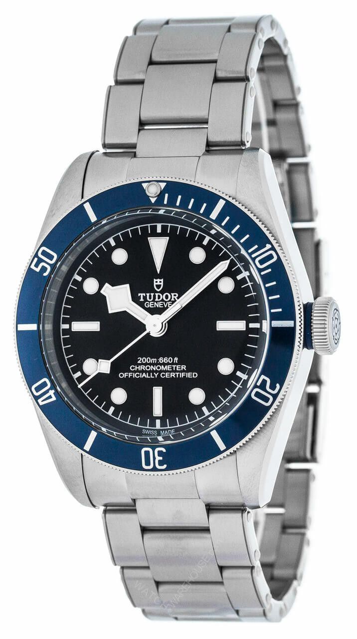 TUDOR Heritage Black Bay 41MM Automatic SS BLU Dial Men's Watch