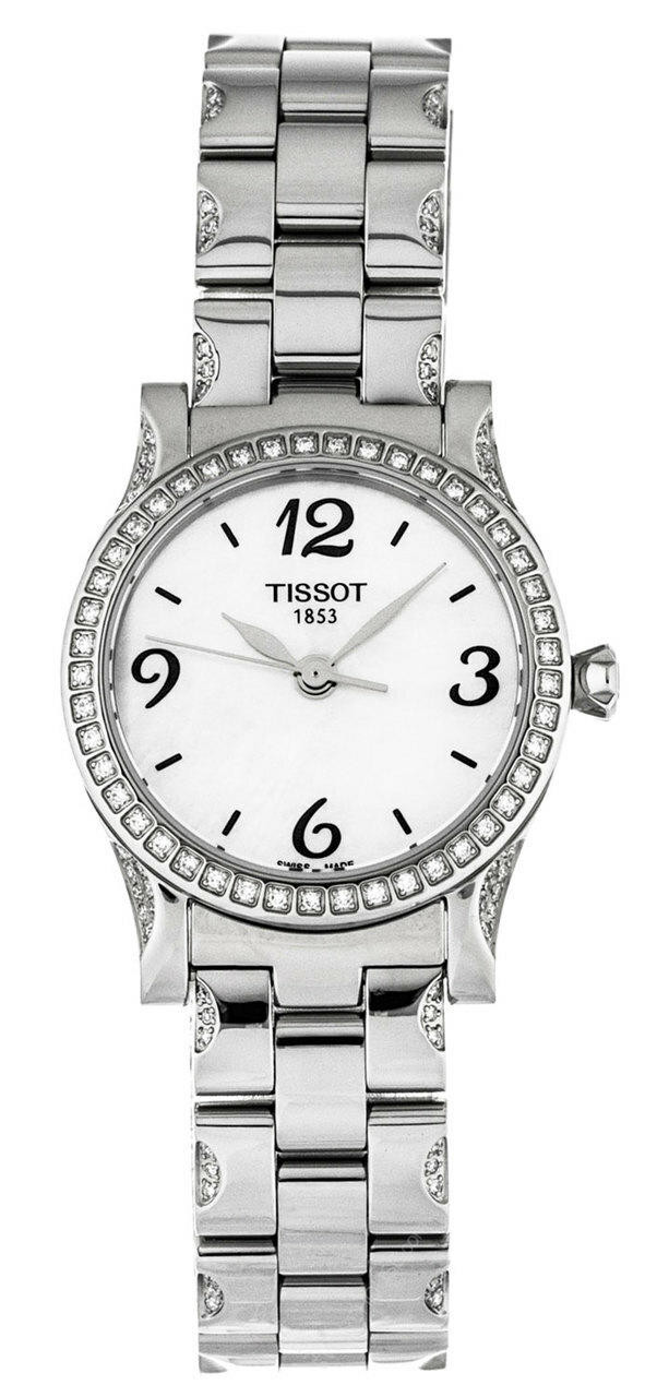 TISSOT Stylis-T White Pearl Dial Diamond Women