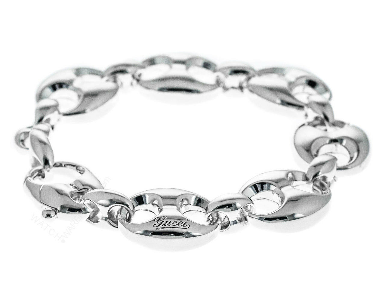 GUCCI S-Silver Marina Chain Bracelet YBA325831001