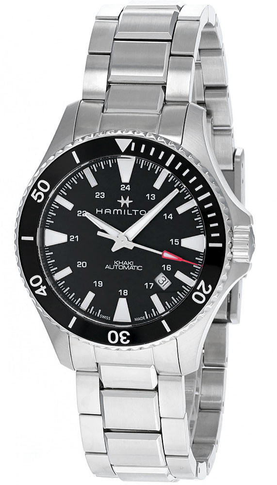 HAMILTON Khaki Navy Scuba 40MM AUTO Black Dial Men 