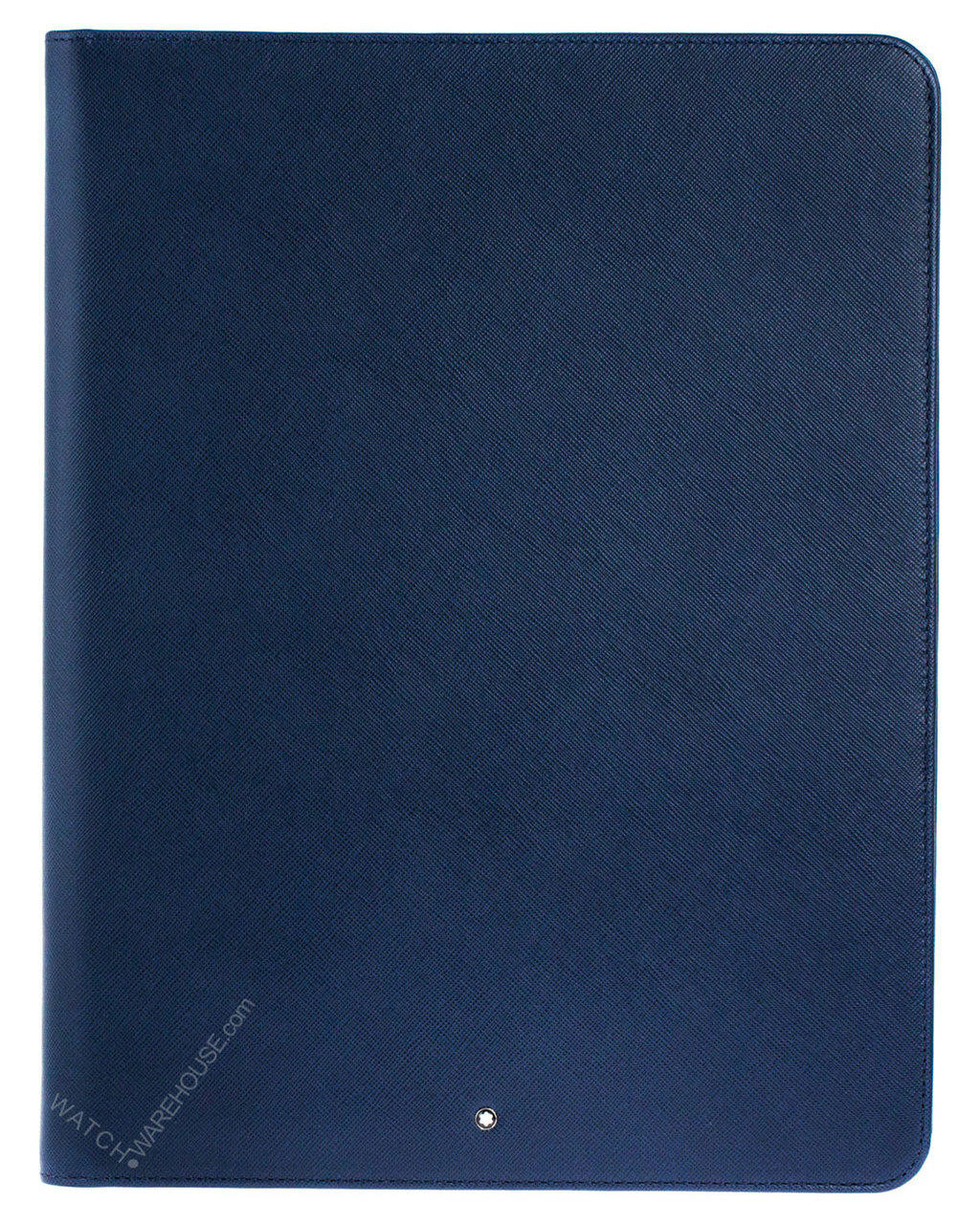 MONTBLANC ノート MONTBLANC Sartorial Large 5 Pocket Indigo Zip Leather Notepad