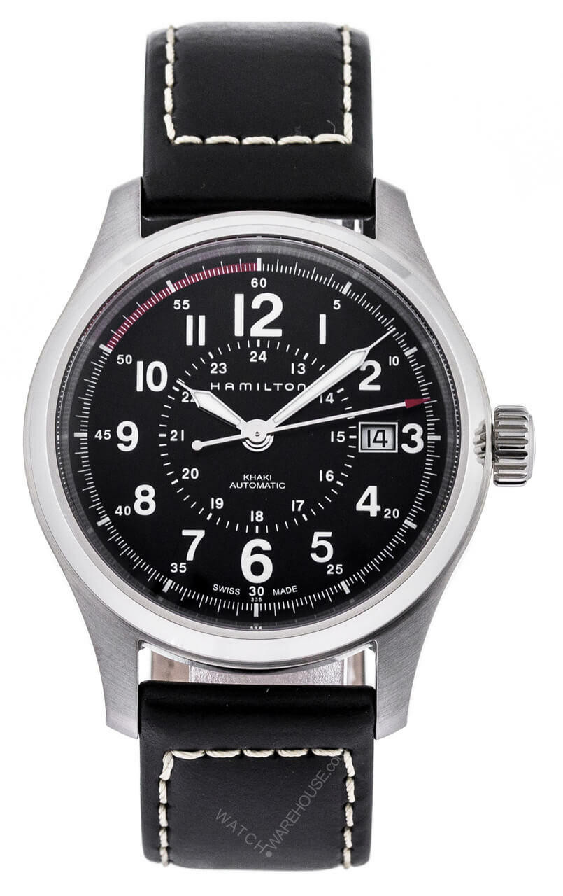 HAMILTON Khaki Field 40MM Automatic Leather Band Men's Watch