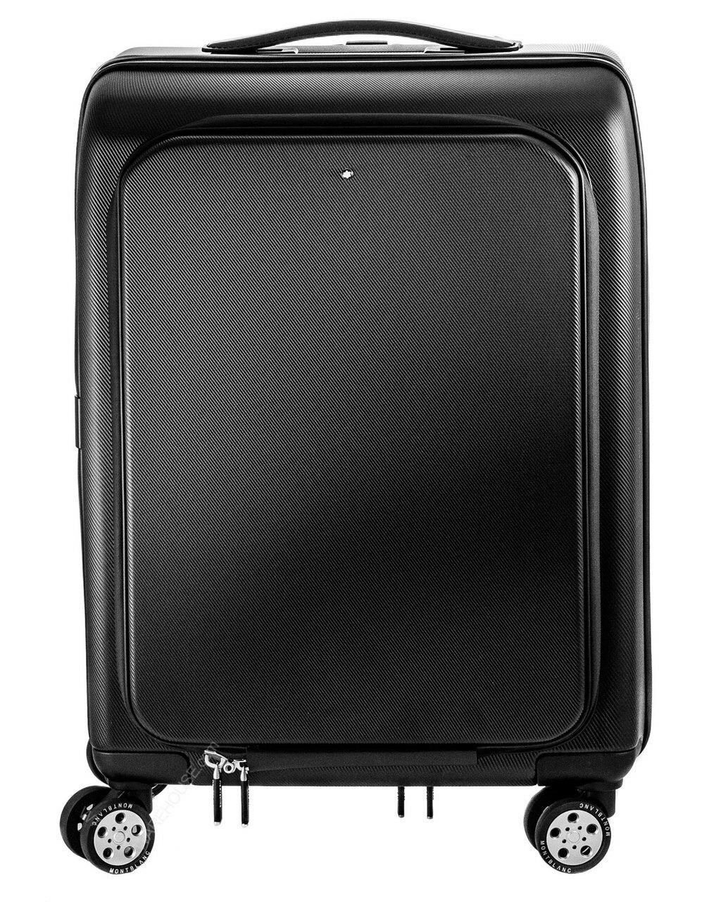 MONTBLANC Nightflight Trolley On-Board 4Wheel Black Hardshell