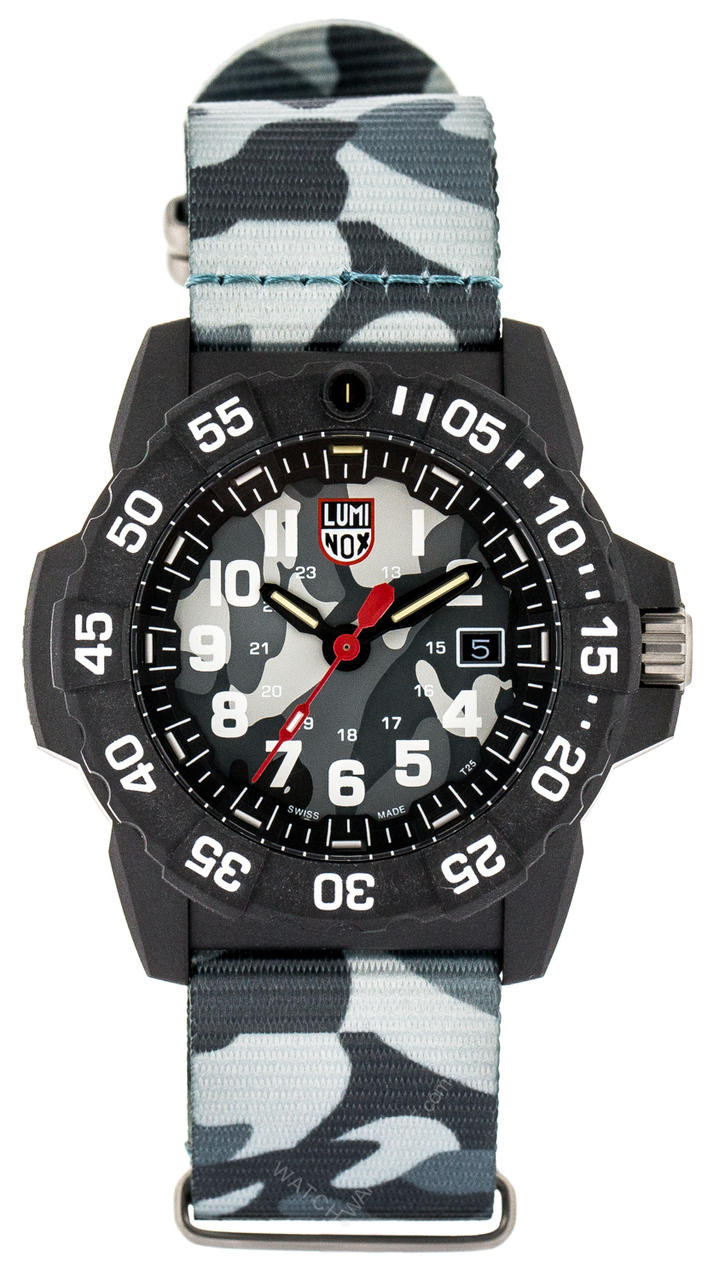 LUMINOX Navy Seal 3500 Series 45MM Webbing STRP Men's Watch XS