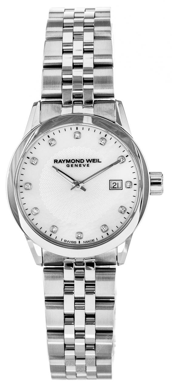 RAYMOND WEIL Freelancer 12 DIA White MOP Women display picture 1