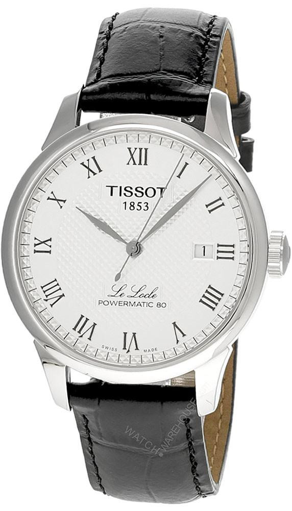 TISSOT Le Locle AUTO 39MM Leather Men's Watch T006.407.16.033.00