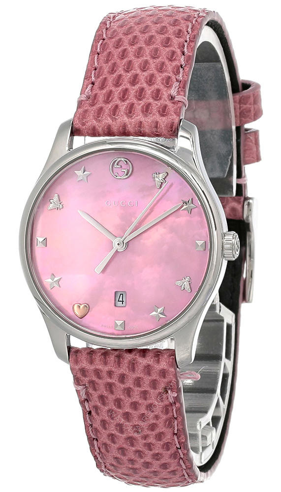 YA126586 Gucci G-Timeless MOP Dial Pink 