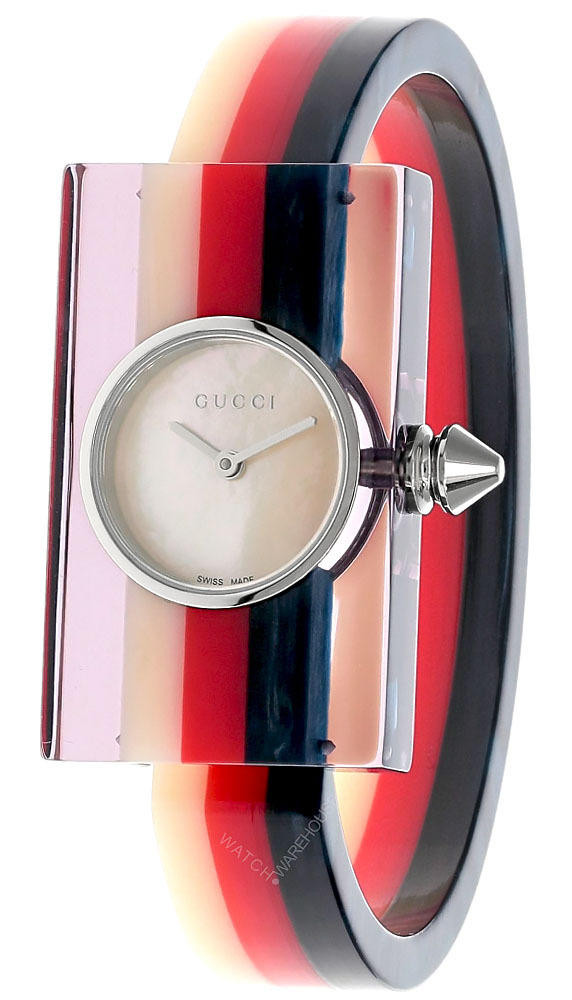 NWT Gucci Sylvie Web Watch Swiss Made GUCCI Sylvie Small Web Leather Shoulder Bag Black 421882 main image 3