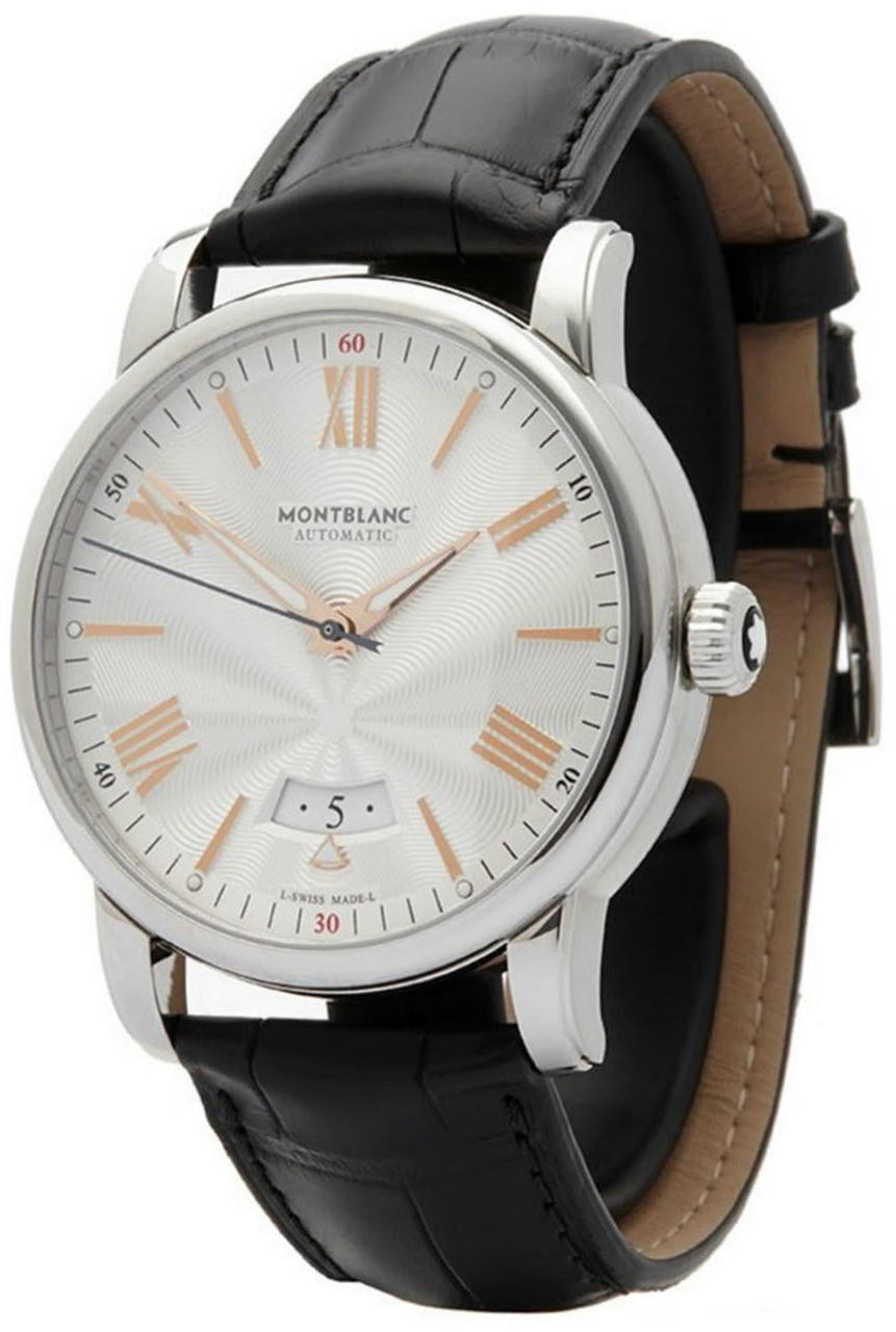 MONTBLANC 4810 Date Automatic Silver White Dial Men's Watch 114841