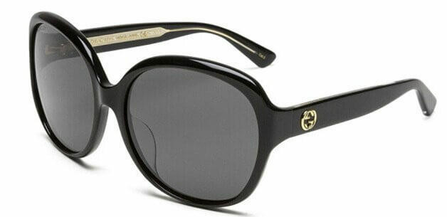 GUCCI サングラス GG0080SK ブラック Gucci Black Round Women's Sunglasses GG0080SK 001 | Fast & Free US