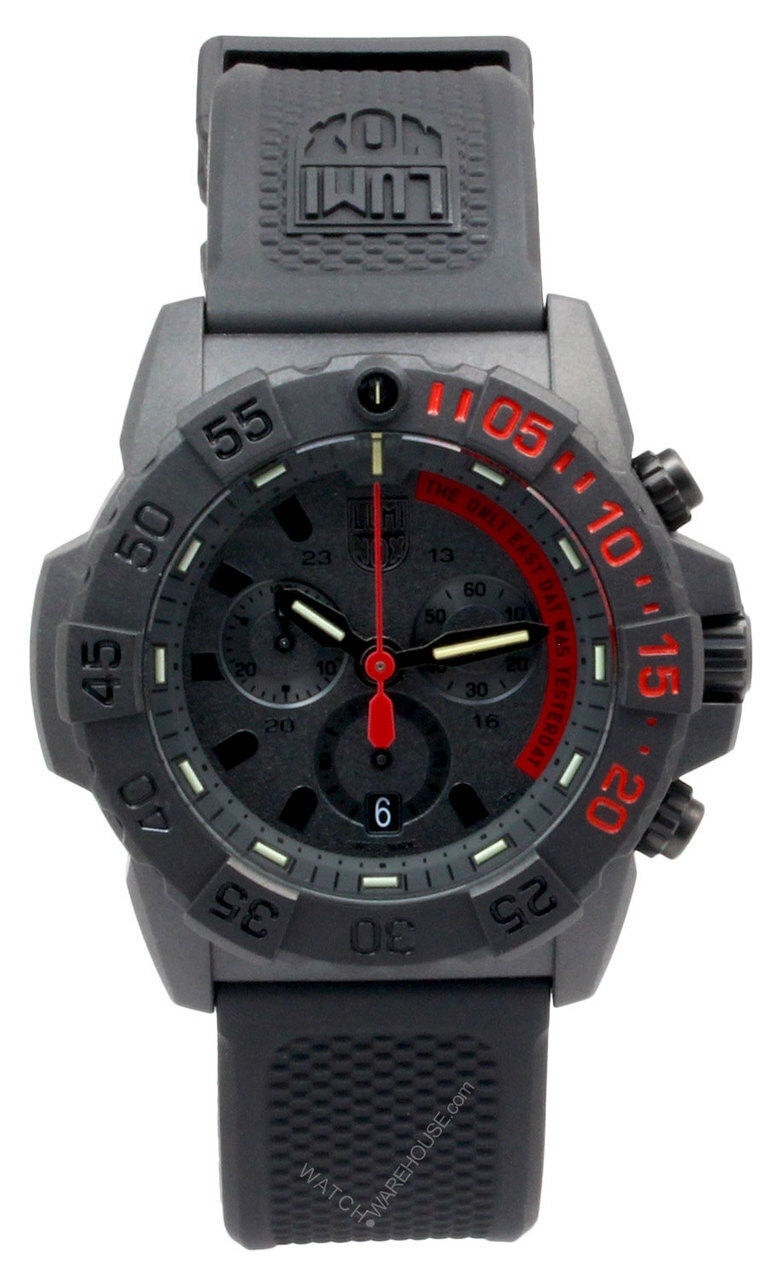 LUMINOX Navy Seal 45MM Chronograph Quartz Men's Watch - Technical View