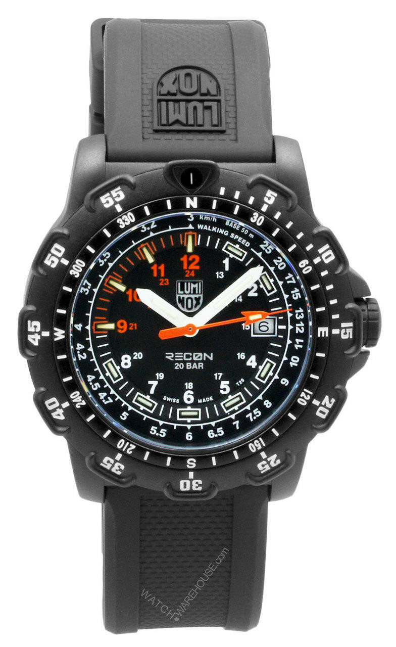 LUMINOX Recon Point 45MM Black Dial Quartz Men's Watch XL.8821.KM.F