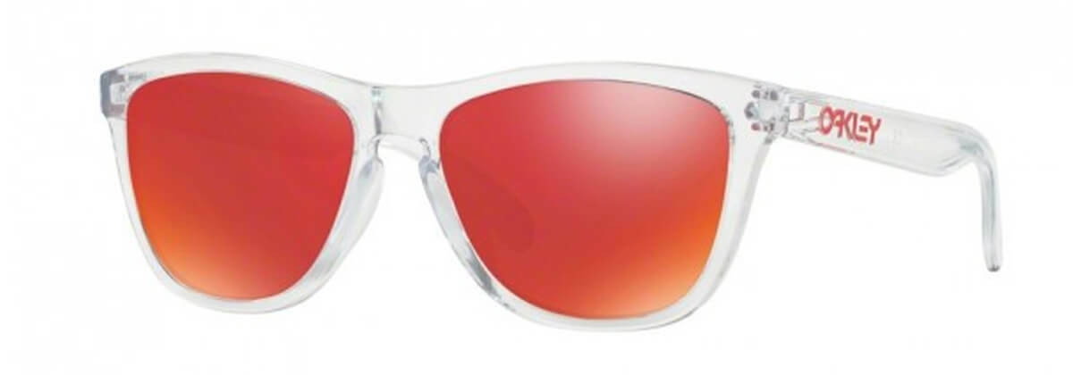 【OAKLEY】 Frogskins oo9245-03 アジアンフィット Frogskins™ (Low Bridge Fit) Prizm Sapphire Lenses, Matte Black