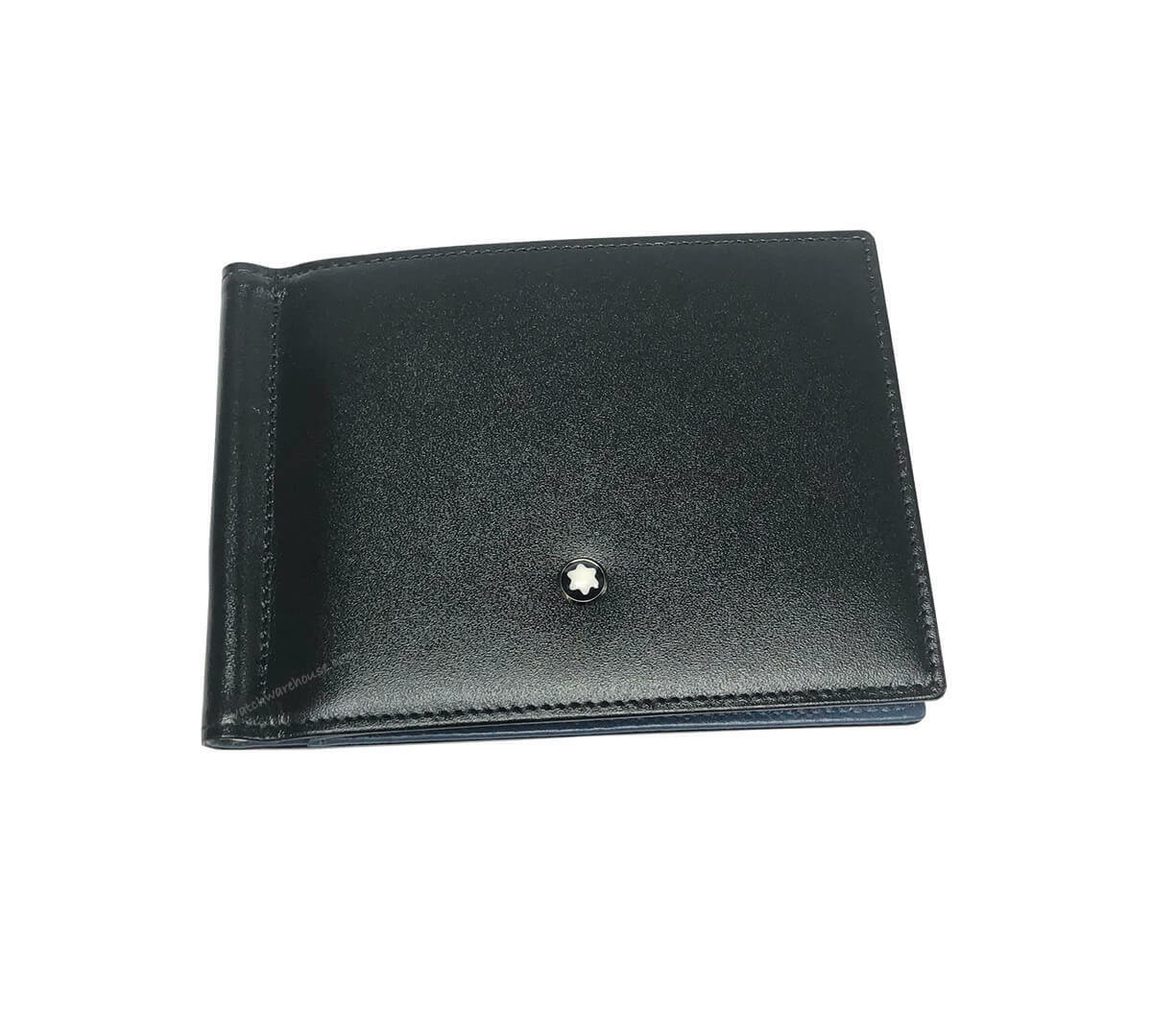 Montblanc Meisterstück Wallet 6cc Money Clip Black