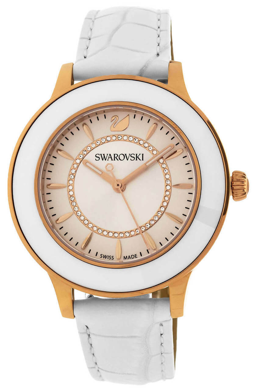 Swarovski watch shop white