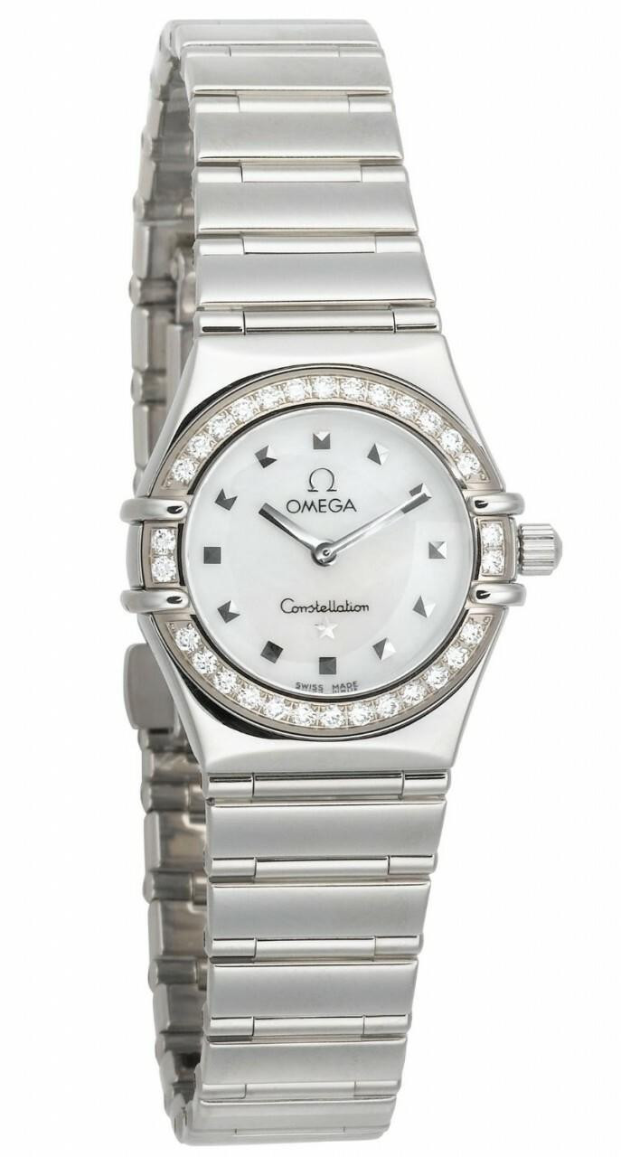 Omega Constellation My Choice White Dial DIA Women Watch 