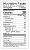Organic Premium Raw Red Maca Powder - Nutrition Facts at themacateam.com