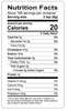 Organic Premium Gelatinized  Black Maca Powder - Nutrition Facts at themacateam.com Organic Premium Gelatinized  Black Maca Powder - Nutrition Facts at themacateam.com