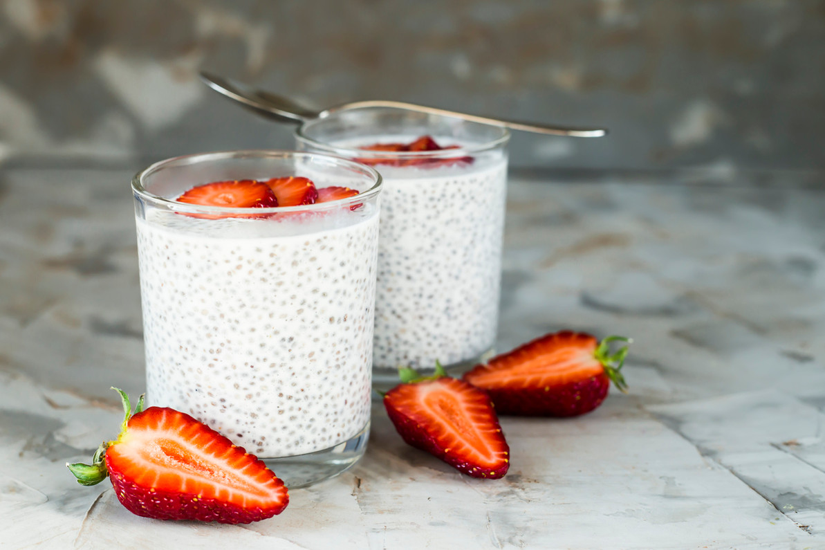 Maca Chia Seed Pudding Recipe 