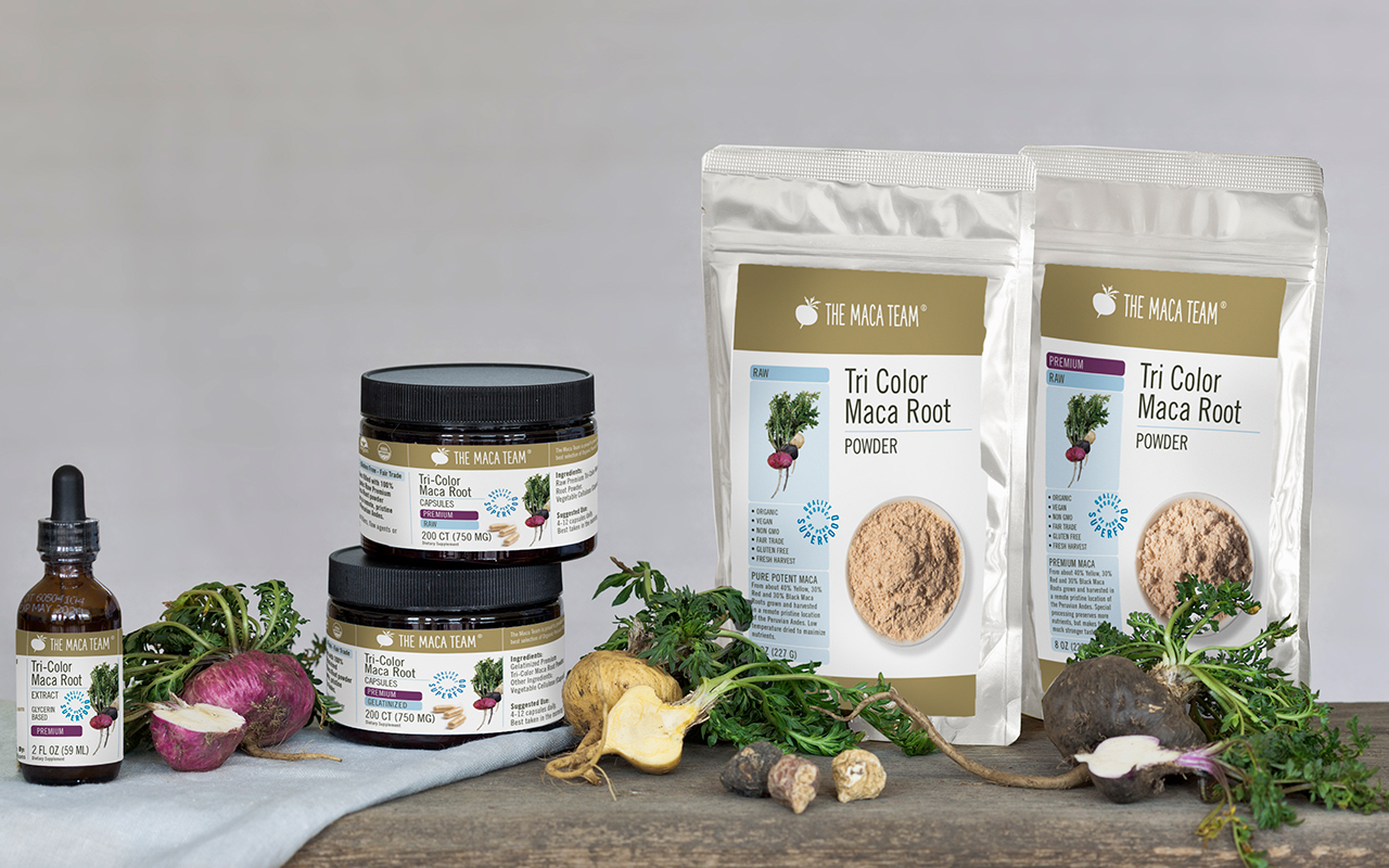 Best maca for beginners with maca powder capsules extract and maca chips