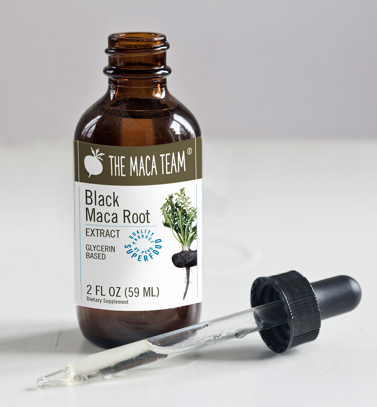 Shop Liquid Black Maca Extract at TheMacaTeam.com