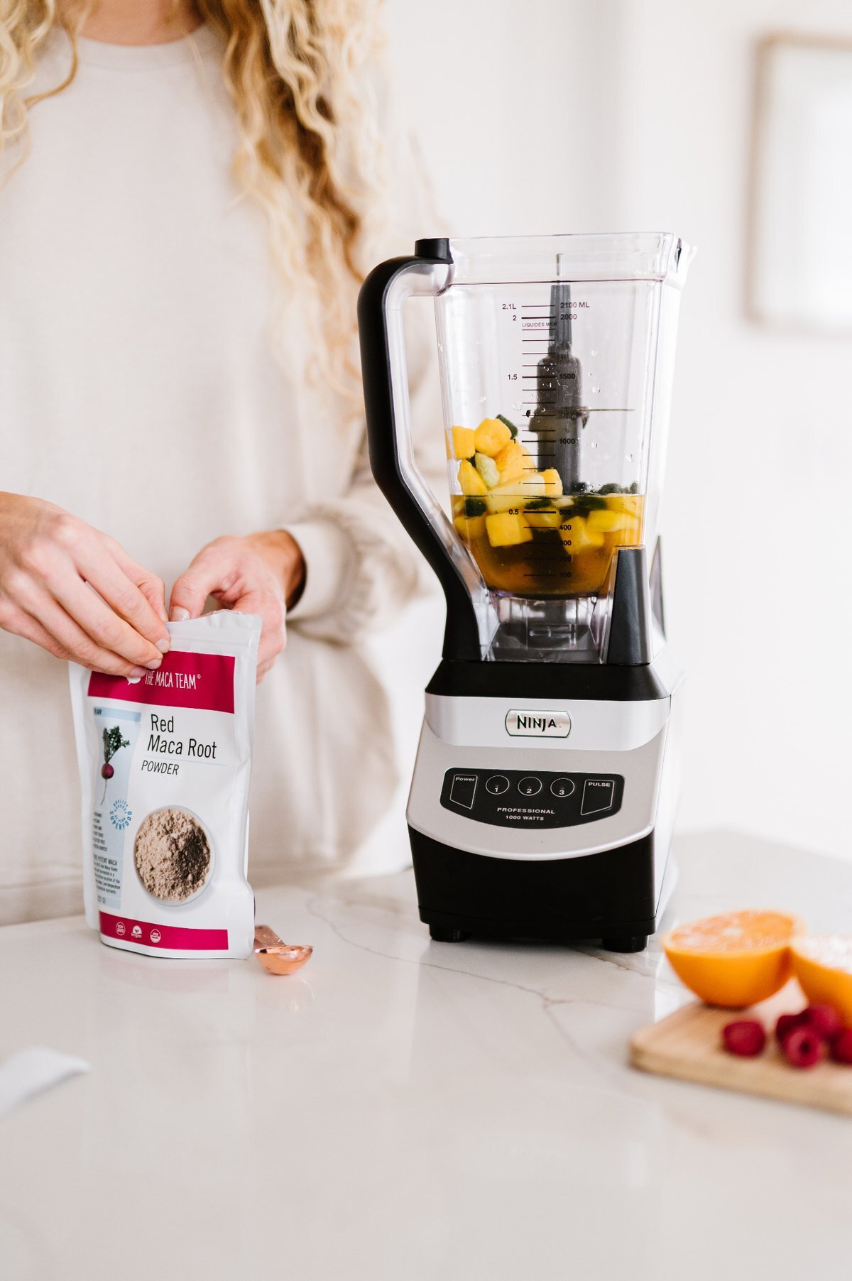 How to use maca powder in smoothies with red maca root powder