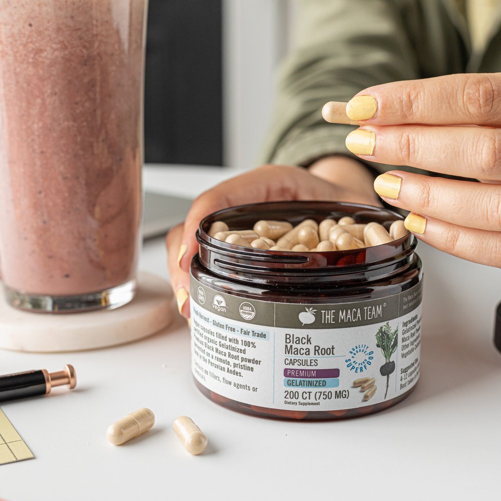 Maca powder and maca capsules compared for daily use