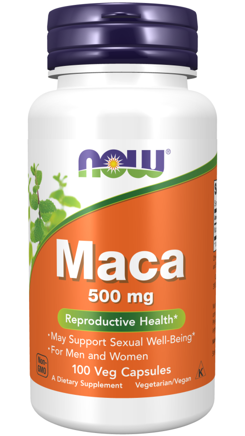 NOW Foods Maca 500 mg capsules