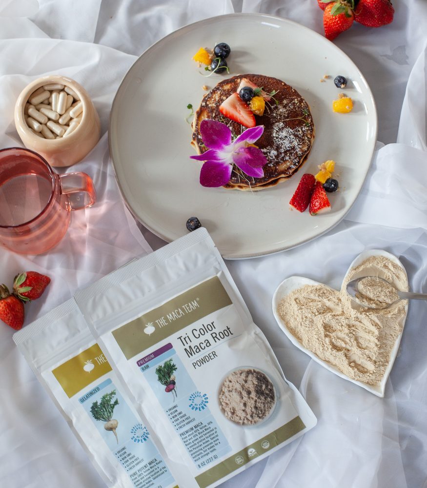 Raw maca and gelatinized maca compared for sensitive digestion
