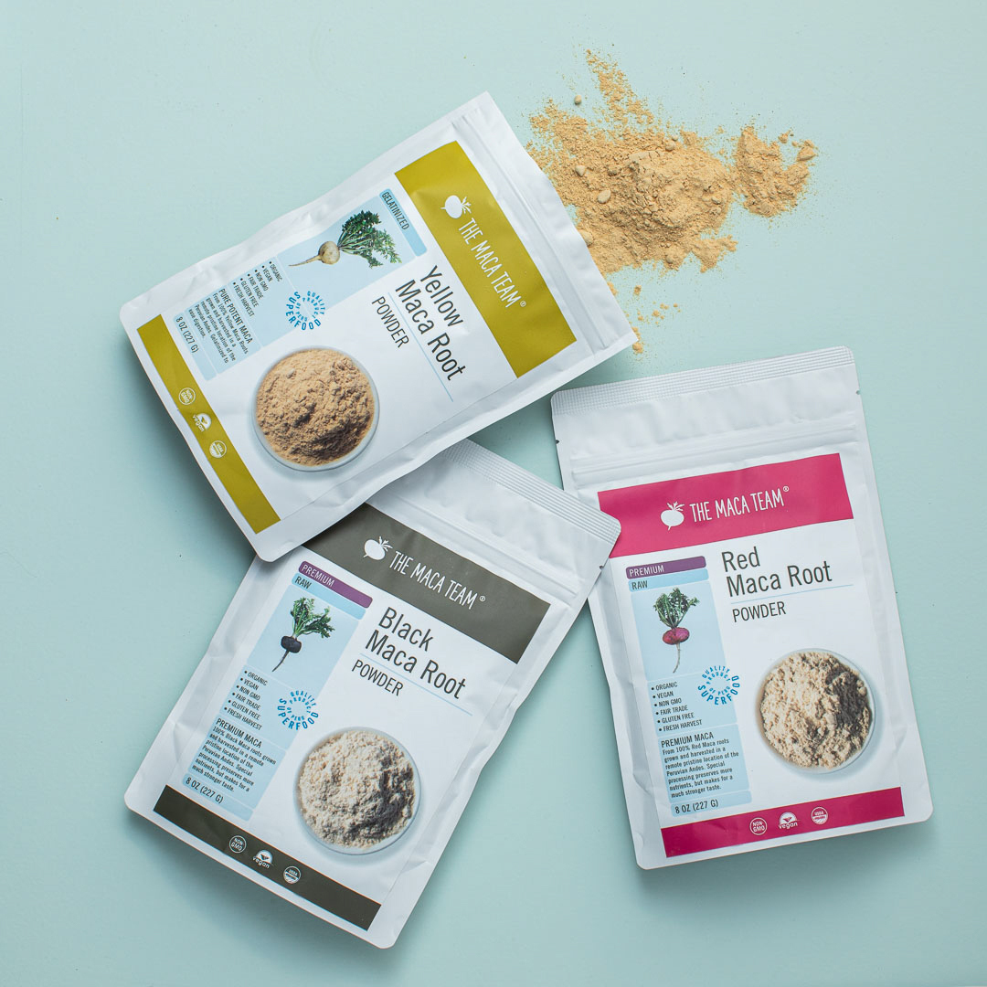 Black red and yellow maca and research into cognitive support