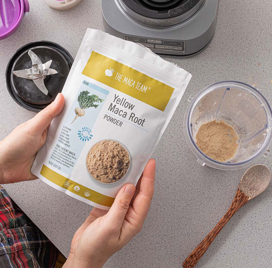 Maca root powder illustrating the question will maca make me hungry