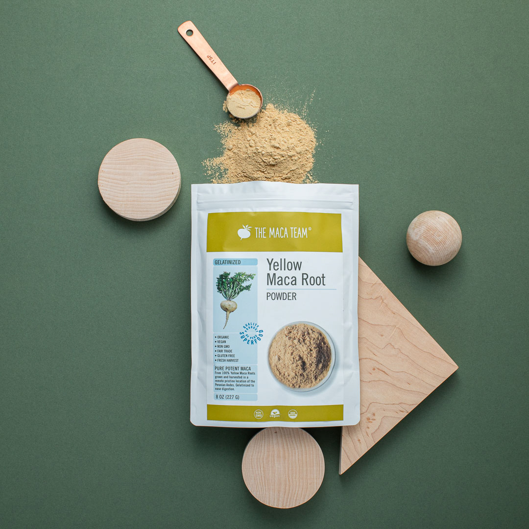 Yellow Maca Root and Powder Yellow maca root and yellow maca powder for everyday use
