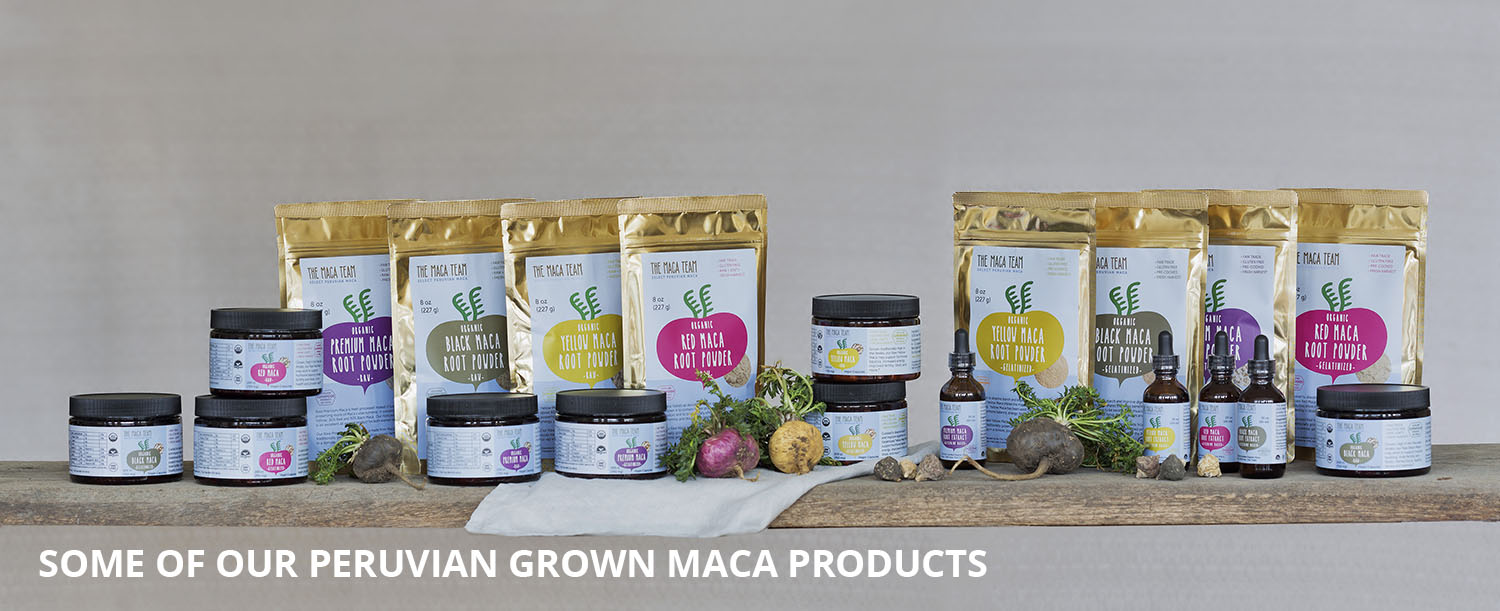 Maca Product Complete Line of Maca Products