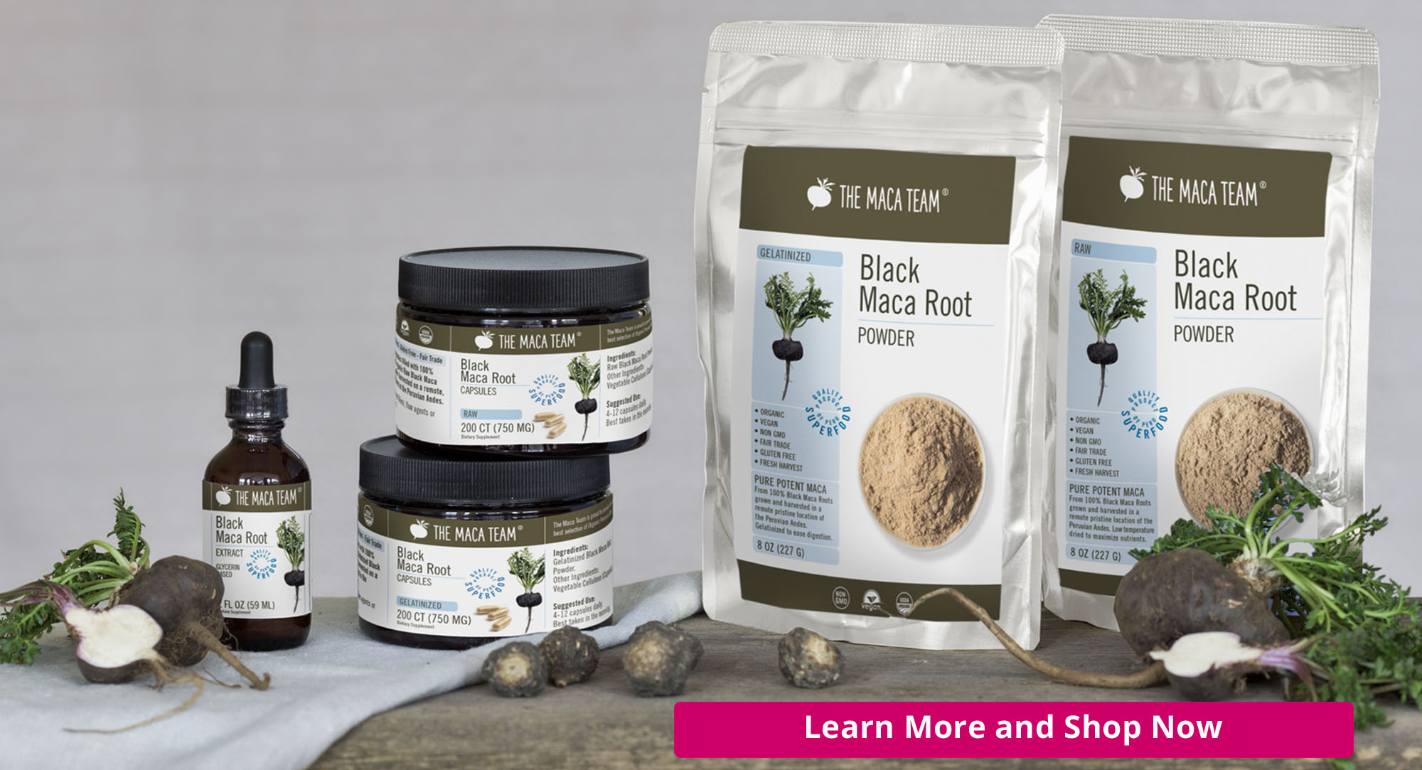 Black Maca Products Full