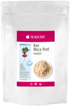 Organic Gelatinized Red Maca Powder - Product Packaging Front