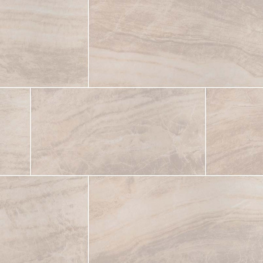 Ms International Praia Series Crema 24x48 Polished Porcelain Tile Npracre2448 Mosaicmosaiccom