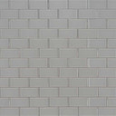 MS International Backsplash Series: 2x4 Oyster Gray Brick Pattern Glass Mosaic Subway Tile SMOT-GLSST-OYGR8MM